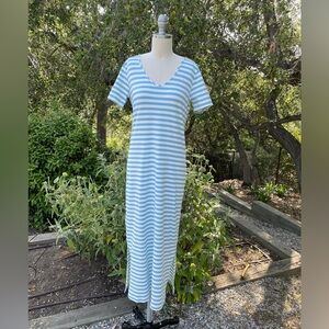 Dudley Stephens "Sankaty Stripe" column maxi dress - size XS